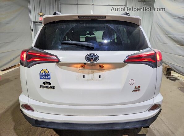 JTMBFREV0HJ108852 2017 TOYOTA RAV4 White Հետևի տեսք