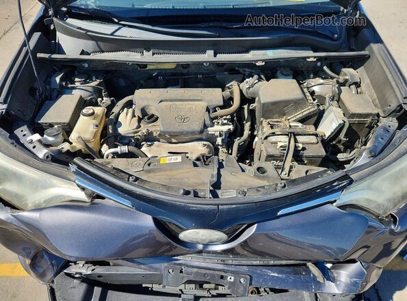 JTMBFREV1HJ124803 2017 TOYOTA RAV4 Gray Engine compartment view