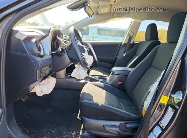 JTMBFREV1HJ124803 2017 TOYOTA RAV4 Gray Front interior view