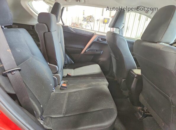 JTMBFREV1HJ145148 2017 TOYOTA RAV4 Red Հետևի նստատեղերի տեսք