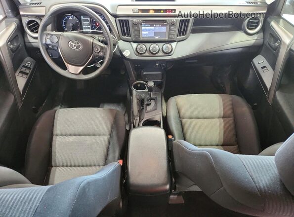 JTMBFREV1HJ145148 2017 TOYOTA RAV4 Red Առջևի վահանակի տեսք
