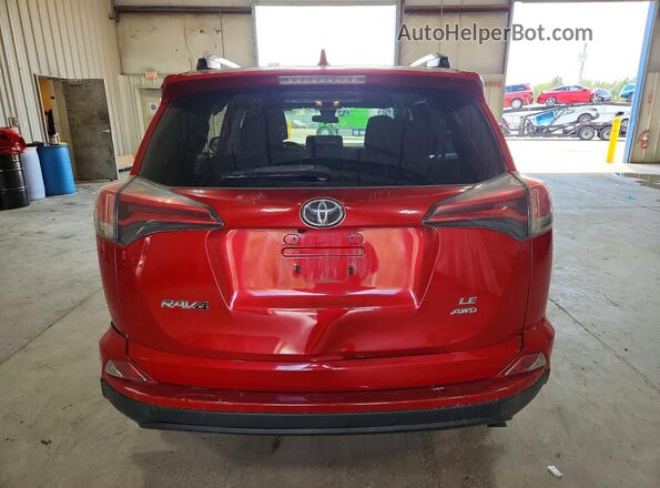 JTMBFREV1HJ145148 2017 TOYOTA RAV4 Red Հետևի տեսք