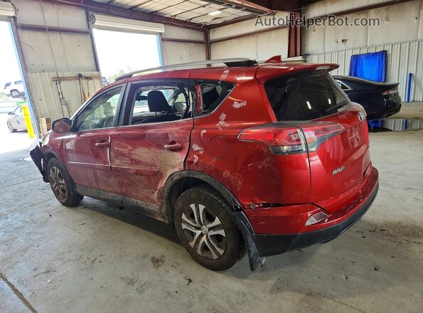 JTMBFREV1HJ145148 2017 TOYOTA RAV4 Red Հետևի ձախ