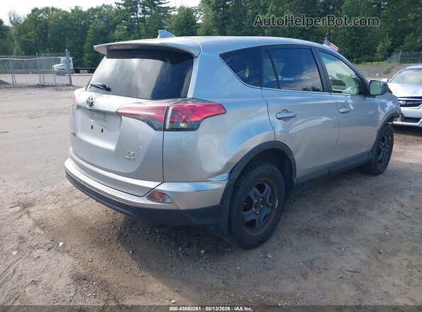 JTMBFREV1JJ249855 2018 TOYOTA RAV4 Silver Задня права чверть