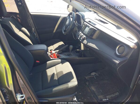 JTMBFREV1JJ260399 2018 TOYOTA RAV4 Gray Widok wnętrza z przodu