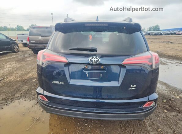 JTMBFREV2HD219742 2017 TOYOTA RAV4 Blue Widok z tyłu