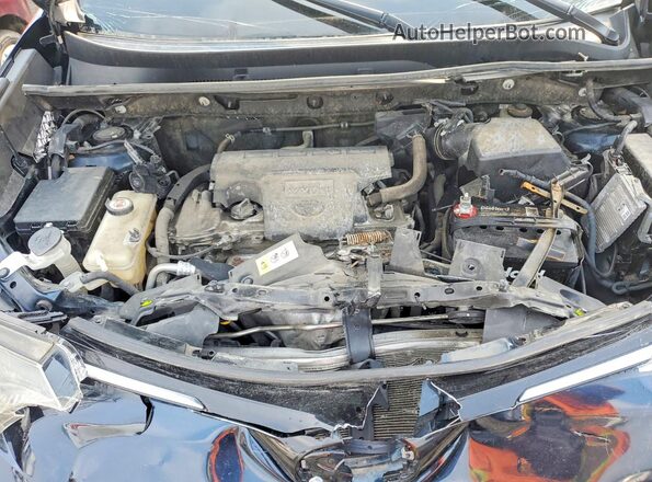 JTMBFREV2HD219742 2017 TOYOTA RAV4 Blue Widok komory silnika