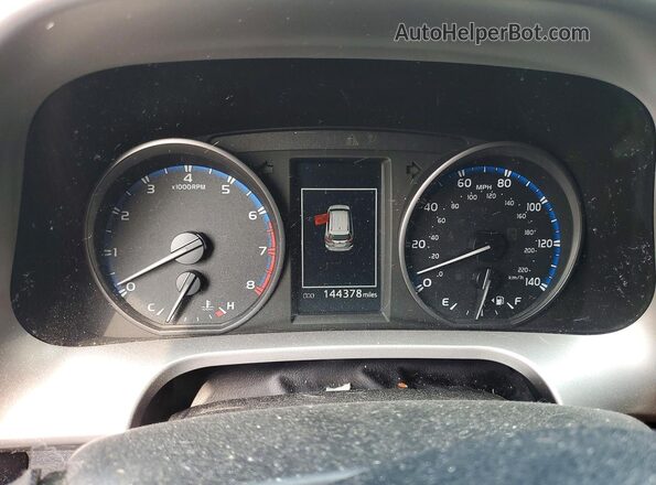 JTMBFREV2HD219742 2017 TOYOTA RAV4 Blue Widok zestawu wskaźników