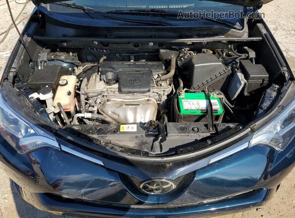 JTMBFREV2JD229449 2018 TOYOTA RAV4 Blue Вид підкапотного простору