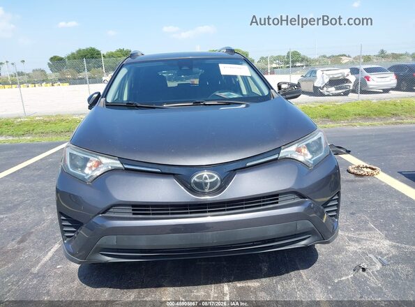 JTMBFREV2JJ222440 2018 TOYOTA RAV4 Gray Instrument cluster view