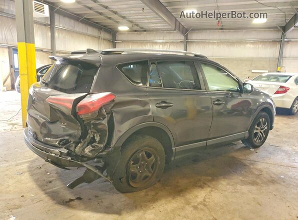 JTMBFREV2JJ261125 2018 TOYOTA RAV4 Charcoal უკანა მარჯვენა