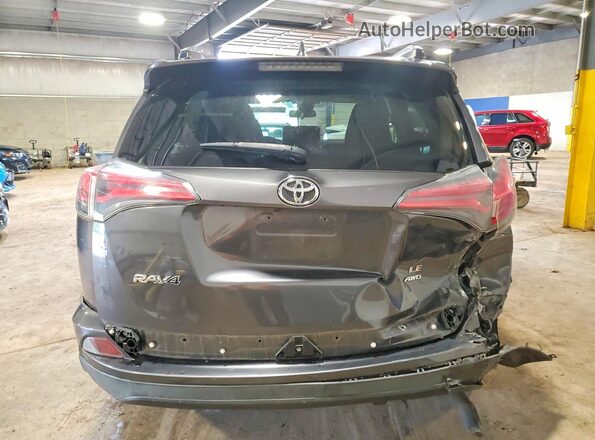JTMBFREV2JJ261125 2018 TOYOTA RAV4 Charcoal უკანა ხედი