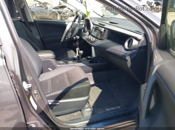 JTMBFREV3GJ074971 2016 TOYOTA RAV4 Gray Vista interior delantera