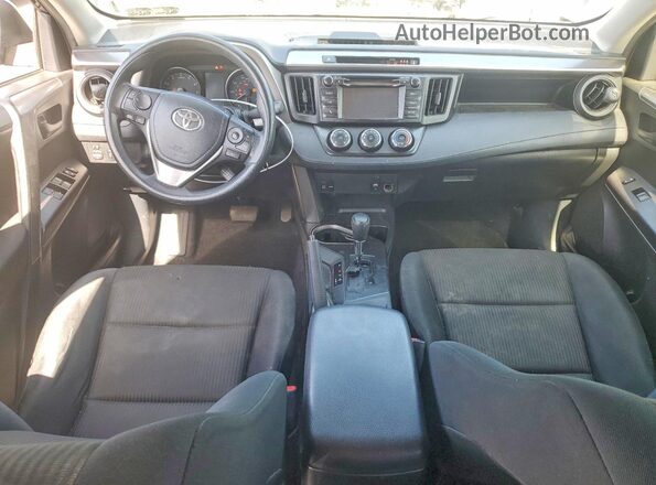 JTMBFREV3HJ708894 2017 TOYOTA RAV4 Blue Vista del salpicadero