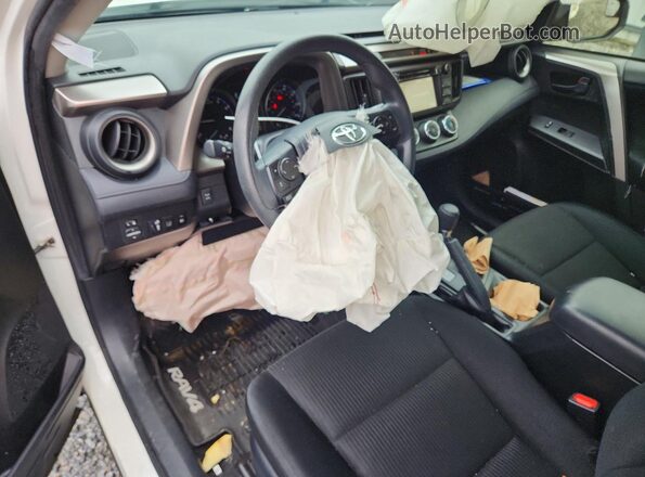 JTMBFREV3JJ244334 2018 TOYOTA RAV4 White Vista del salpicadero