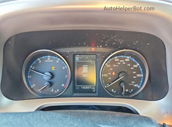 JTMBFREV3JJ246939 2018 TOYOTA RAV4 Gray Vista del cuadro de instrumentos