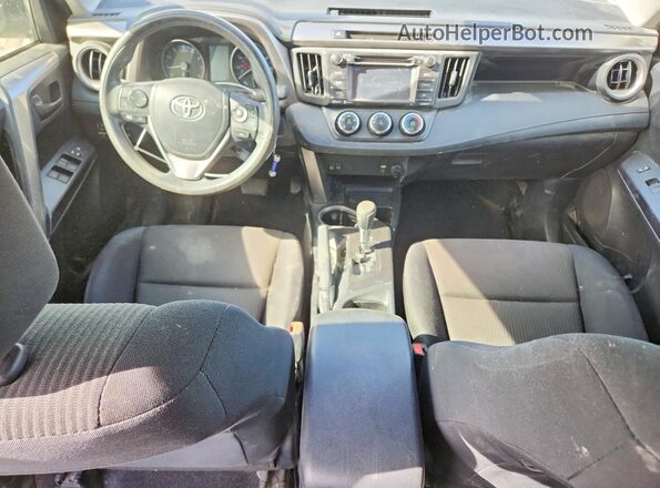 JTMBFREV4HJ707852 2017 TOYOTA RAV4 Gray Dashboard view