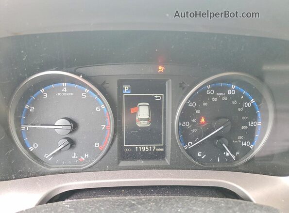 JTMBFREV4JJ745796 2018 TOYOTA RAV4 Белый Вид щитка приборов