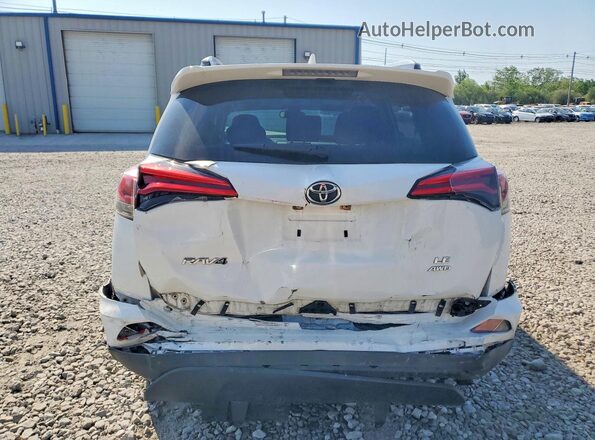 JTMBFREV4JJ745796 2018 TOYOTA RAV4 Белый Вид сзади