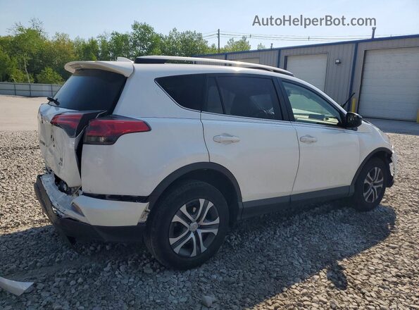 JTMBFREV4JJ745796 2018 TOYOTA RAV4 Белый Задняя правая четверть