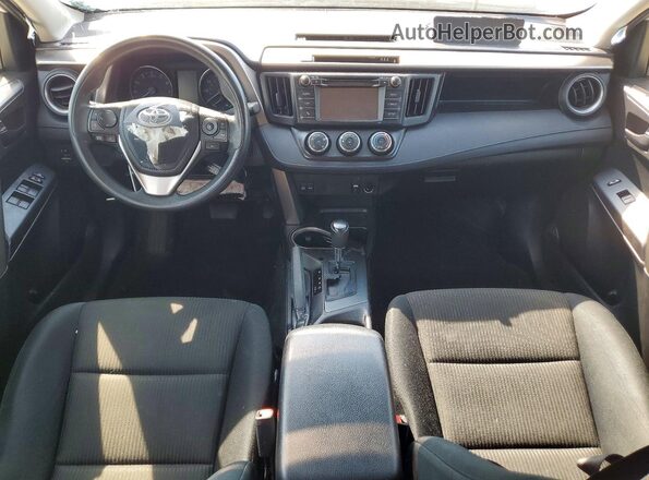JTMBFREV4JJ745796 2018 TOYOTA RAV4 Белый Вид панели приборов