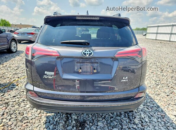 JTMBFREV5GJ069917 2016 TOYOTA RAV4 Charcoal უკანა ხედი