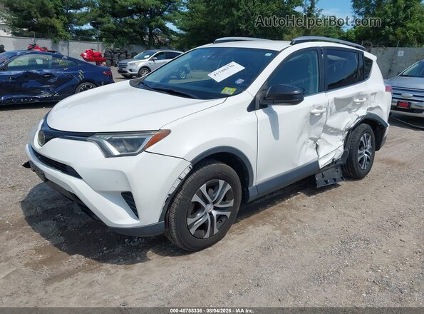 JTMBFREV5HJ145167 2017 TOYOTA RAV4 White წინა მარცხენა ხედი სამი მეოთხედიდან