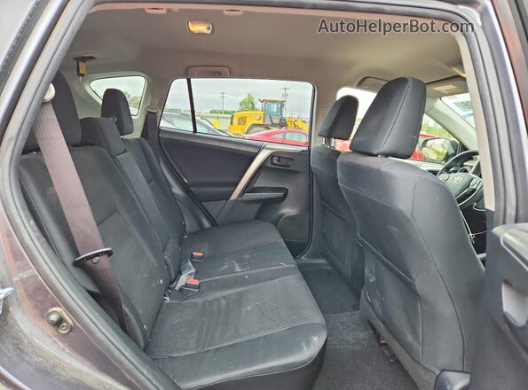 JTMBFREV5JJ720907 2018 TOYOTA RAV4 Charcoal უკანა სალონის ხედი