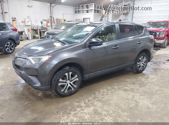 JTMBFREV5JJ732569 2018 TOYOTA RAV4 Gray Առջևի ձախ երեք քառորդ տեսարան