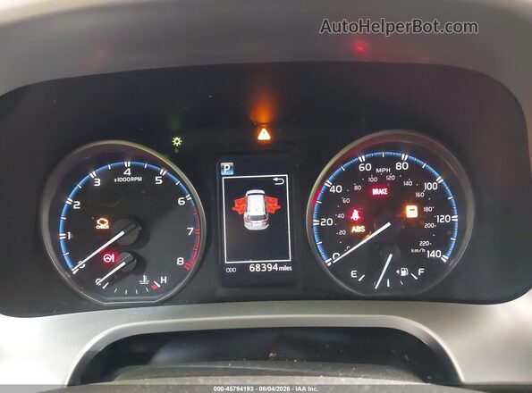 JTMBFREV5JJ732569 2018 TOYOTA RAV4 Gray Հետևի նստատեղերի տեսք