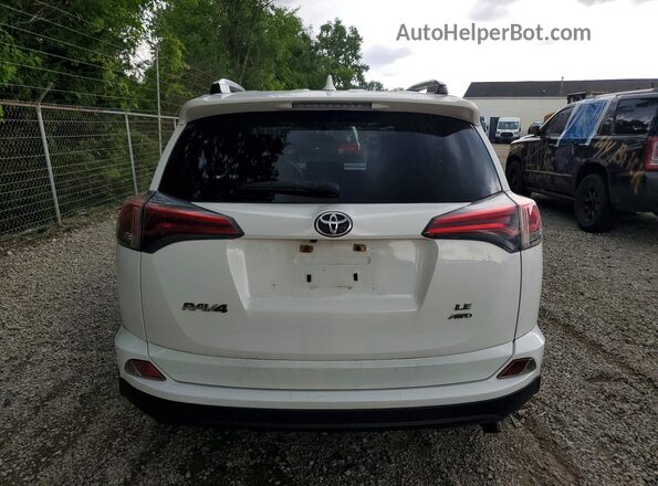JTMBFREV6GJ094812 2016 TOYOTA RAV4 White Widok z tyłu