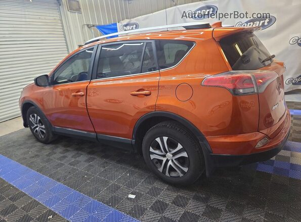 JTMBFREV6GJ098391 2016 TOYOTA RAV4 Orange Задня ліва чверть