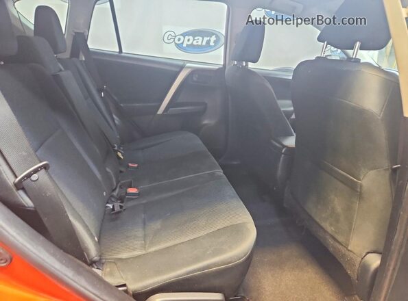 JTMBFREV6GJ098391 2016 TOYOTA RAV4 Orange Вид задньої частини салону