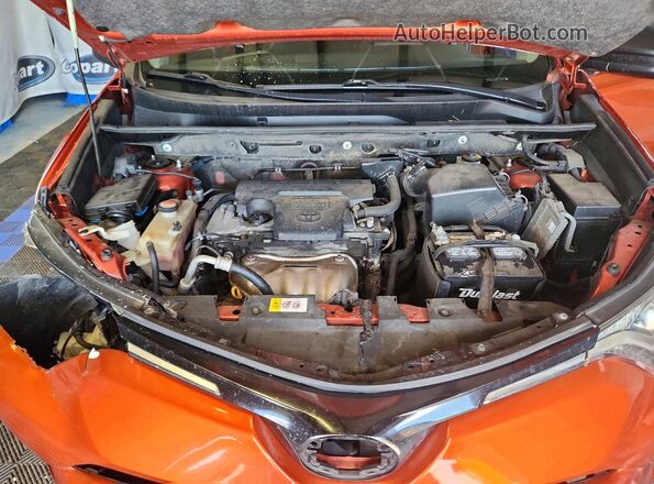 JTMBFREV6GJ098391 2016 TOYOTA RAV4 Orange Вид підкапотного простору