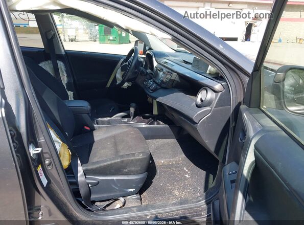 JTMBFREV6HJ115837 2017 TOYOTA RAV4 Серый Вид салона спереди
