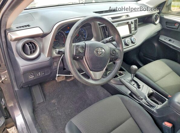 JTMBFREV6JJ215698 2018 TOYOTA RAV4 Gray Dashboard view