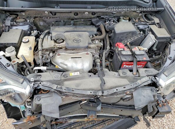 JTMBFREV6JJ215698 2018 TOYOTA RAV4 Gray Rear interior view