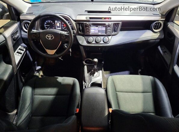 JTMBFREV6JJ244022 2018 TOYOTA RAV4 Серый Вид панели приборов