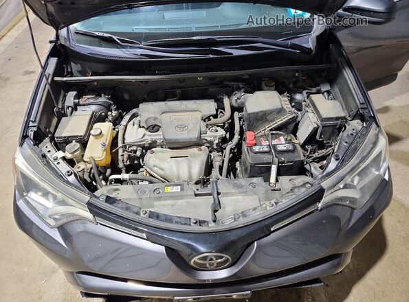 JTMBFREV6JJ244022 2018 TOYOTA RAV4 Серый Вид подкапотного пространства
