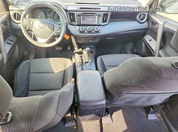 JTMBFREV6JJ725257 2018 TOYOTA RAV4 White Առջևի վահանակի տեսք