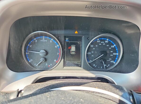 JTMBFREV6JJ725257 2018 TOYOTA RAV4 White Սարքավորումների վահանակի տեսք