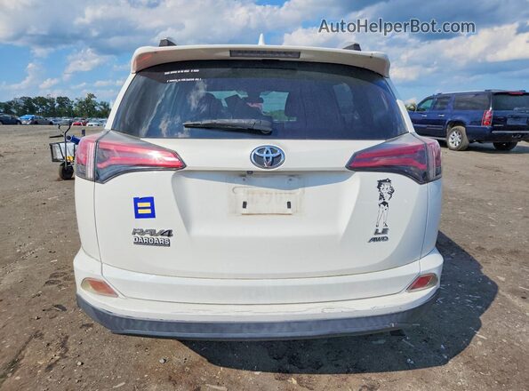 JTMBFREV6JJ725257 2018 TOYOTA RAV4 White Հետևի տեսք