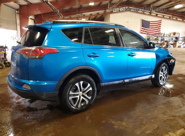 JTMBFREV7HJ135417 2017 TOYOTA RAV4 Blue Задня права чверть