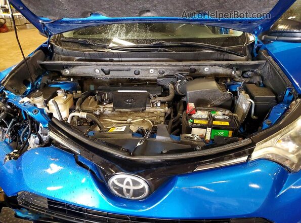JTMBFREV7HJ135417 2017 TOYOTA RAV4 Blue Вид підкапотного простору