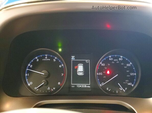 JTMBFREV7HJ135417 2017 TOYOTA RAV4 Blue Вид щитка приладів