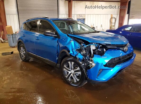 JTMBFREV7HJ135417 2017 TOYOTA RAV4 Blue Передня права чверть