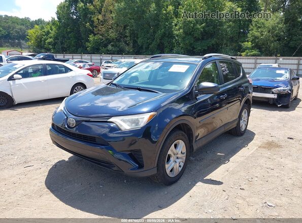 JTMBFREV7HJ707327 2017 TOYOTA RAV4 Blue Առջևի ձախ երեք քառորդ տեսարան