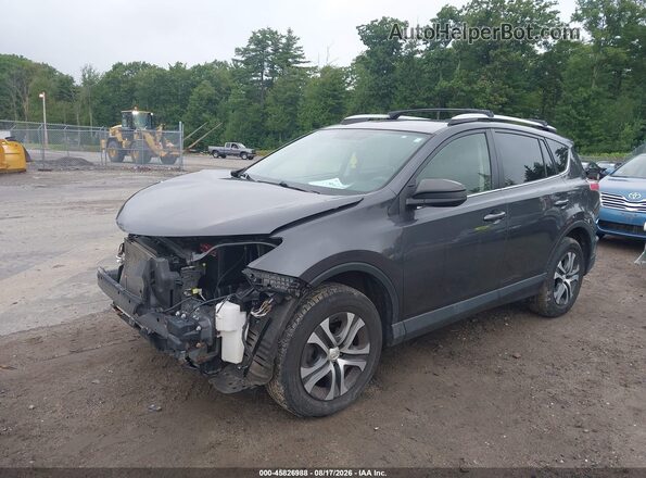 JTMBFREV8GJ079762 2016 TOYOTA RAV4 Gray Առջևի ձախ երեք քառորդ տեսարան