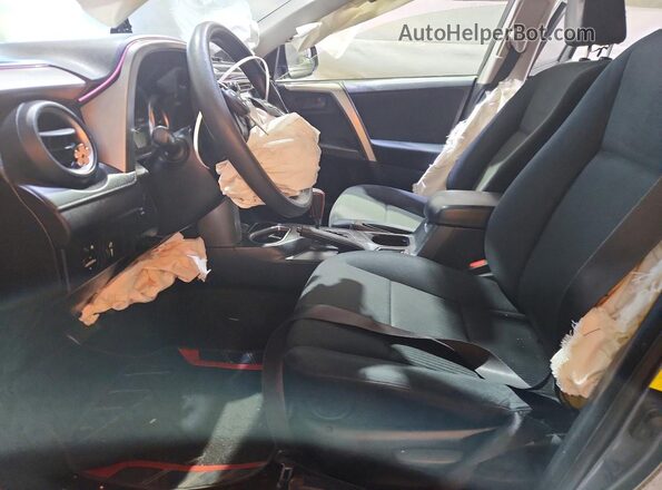 JTMBFREV9GD178279 2016 TOYOTA RAV4 Gray წინა სალონის ხედი