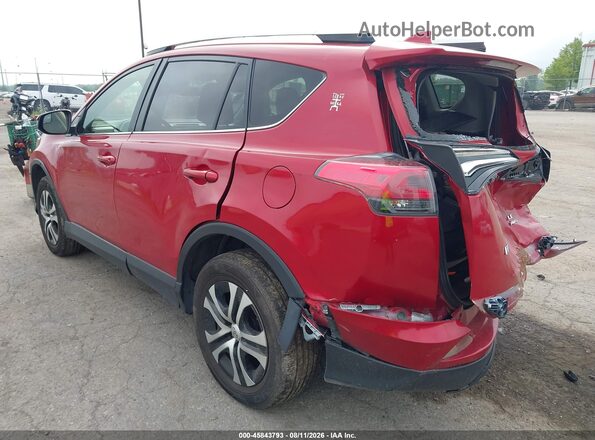 JTMBFREV9GJ073792 2016 TOYOTA RAV4 Red Tył lewy